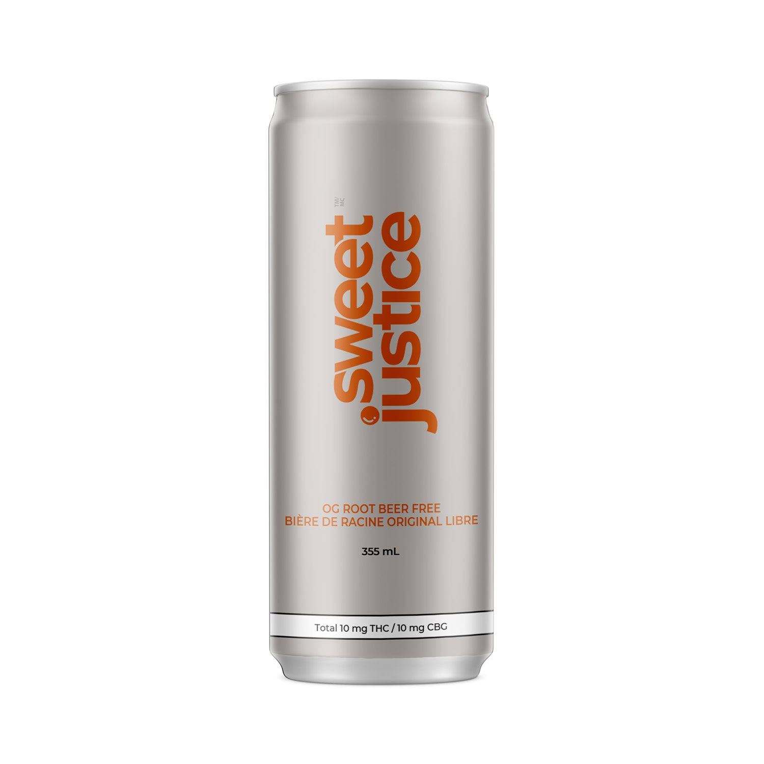 Sweet justice OG Root Beer Free 1:1 THC:CBG 355ml