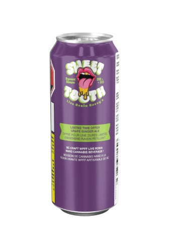 live rosin grape gingerale