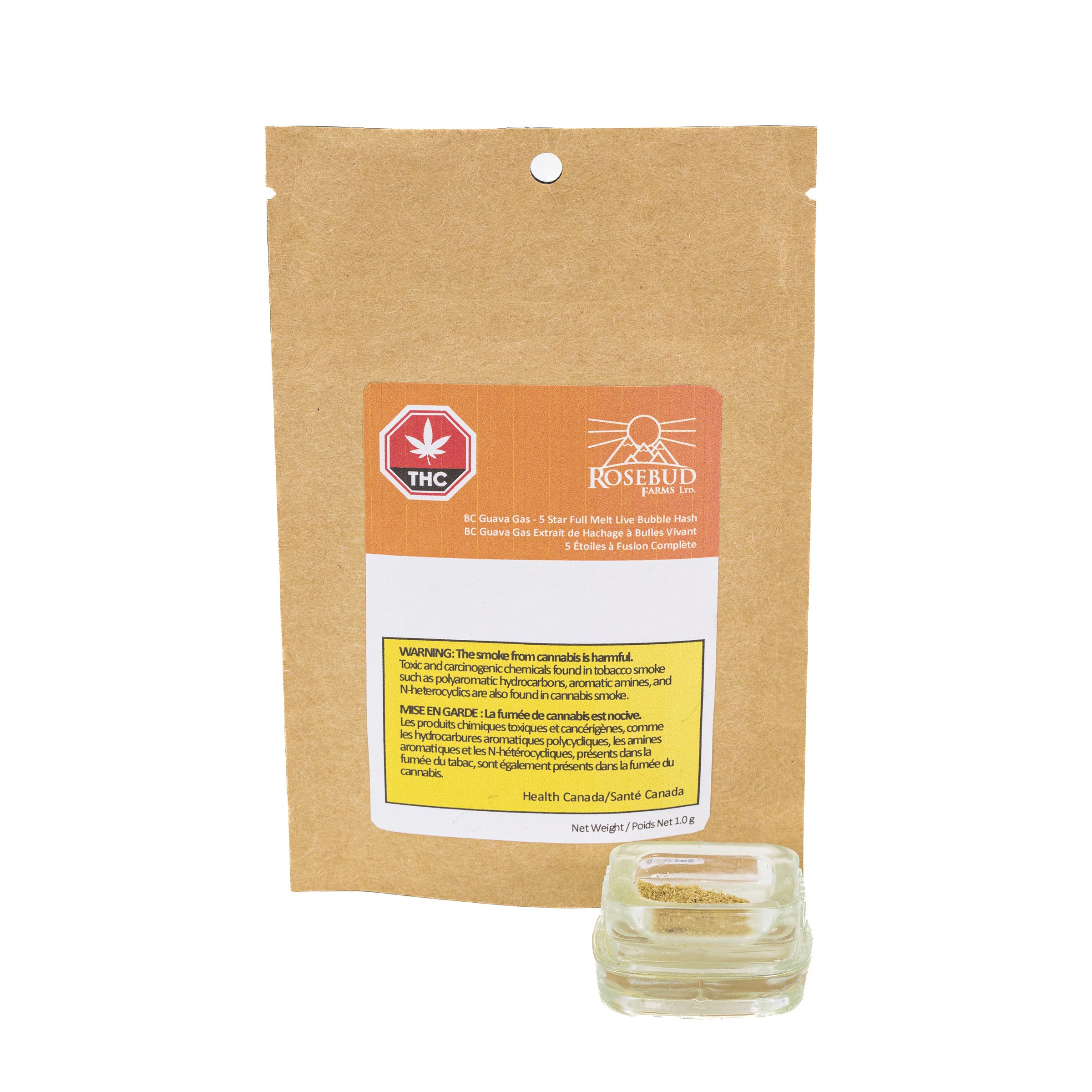 Bc Guava Gas Five Star Full Melt Live Bubble Hash 2