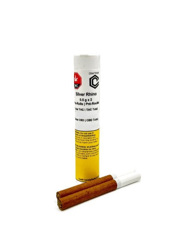 Silver Rhino Pre-Rolls
