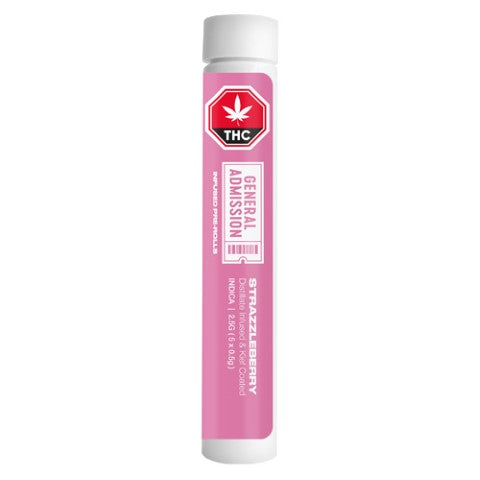 Strazzleberry Distillate Infused Pre-Rolls 5X0.5G