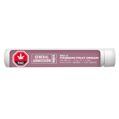 Passion Fruit Dream Distillate Infused Pre-Rolls 4
