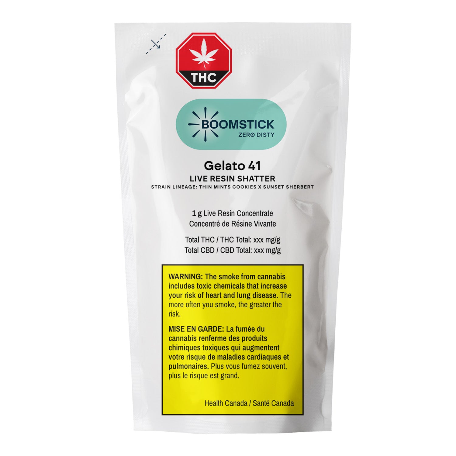Gelato 41 Live Resin Shatter 2