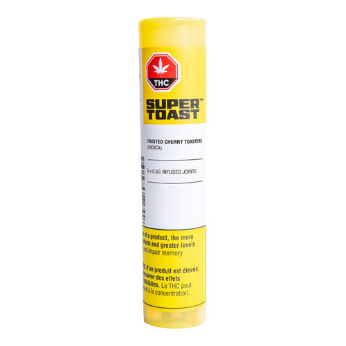 Twisted Cherry Toasters Infused Pre-Rolls 2