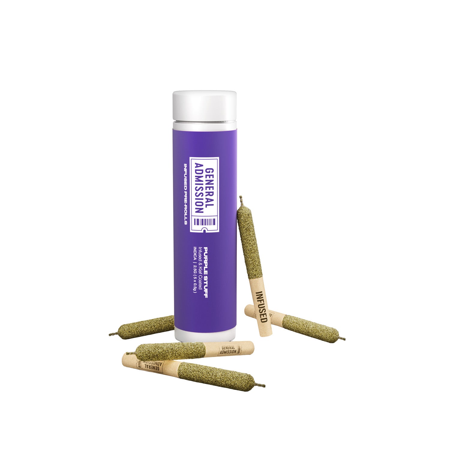 Purple Stuff Diamond Infused Pre-Rolls 2