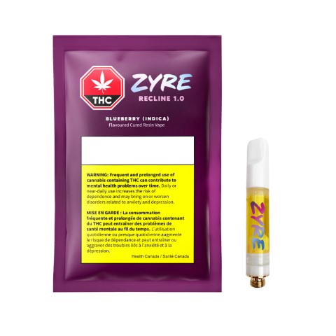 Recline 1.0 - Blueberry Cured Resin Blend Cart 2