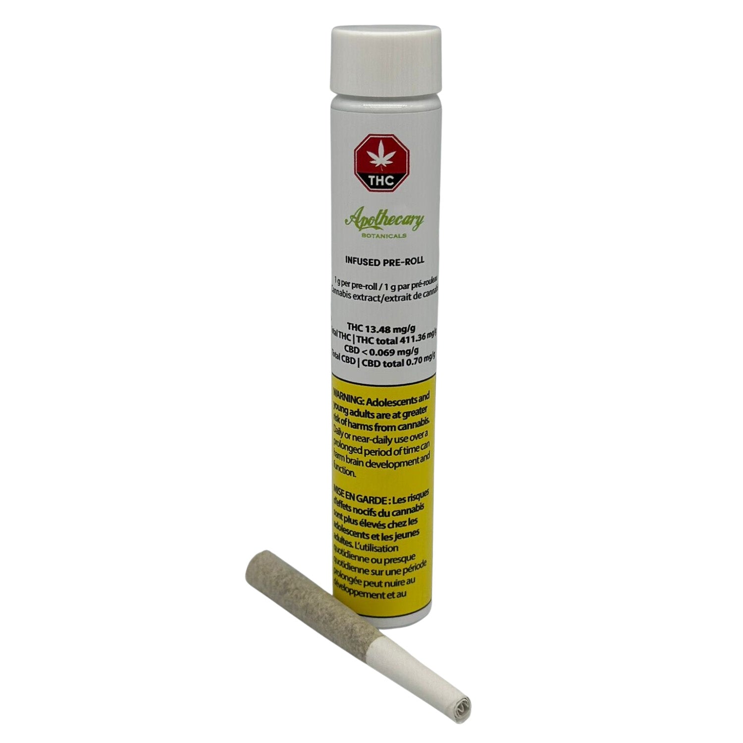 Apothecary-Diamond Infused FSMI Infused pre roll