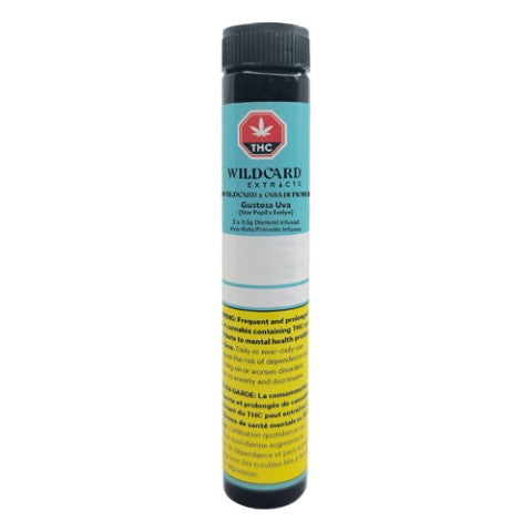 Gustosa Uva Diamond Infused Pre-Roll Lto 3X0.5G