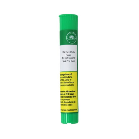 Bc Key Moh Kush Straight Cut Pre-Roll 2