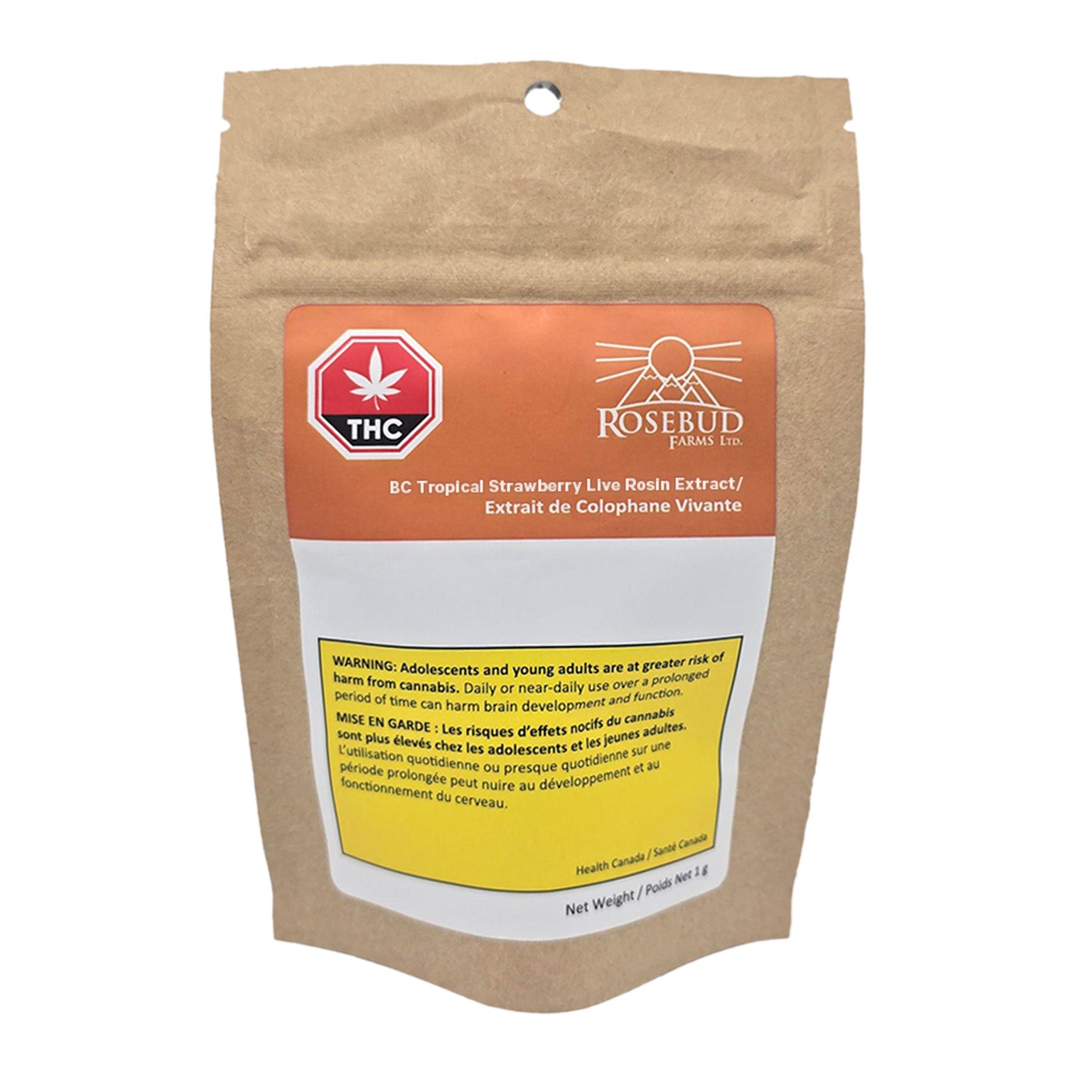 Bc Tropical Strawberry Live Rosin Lto