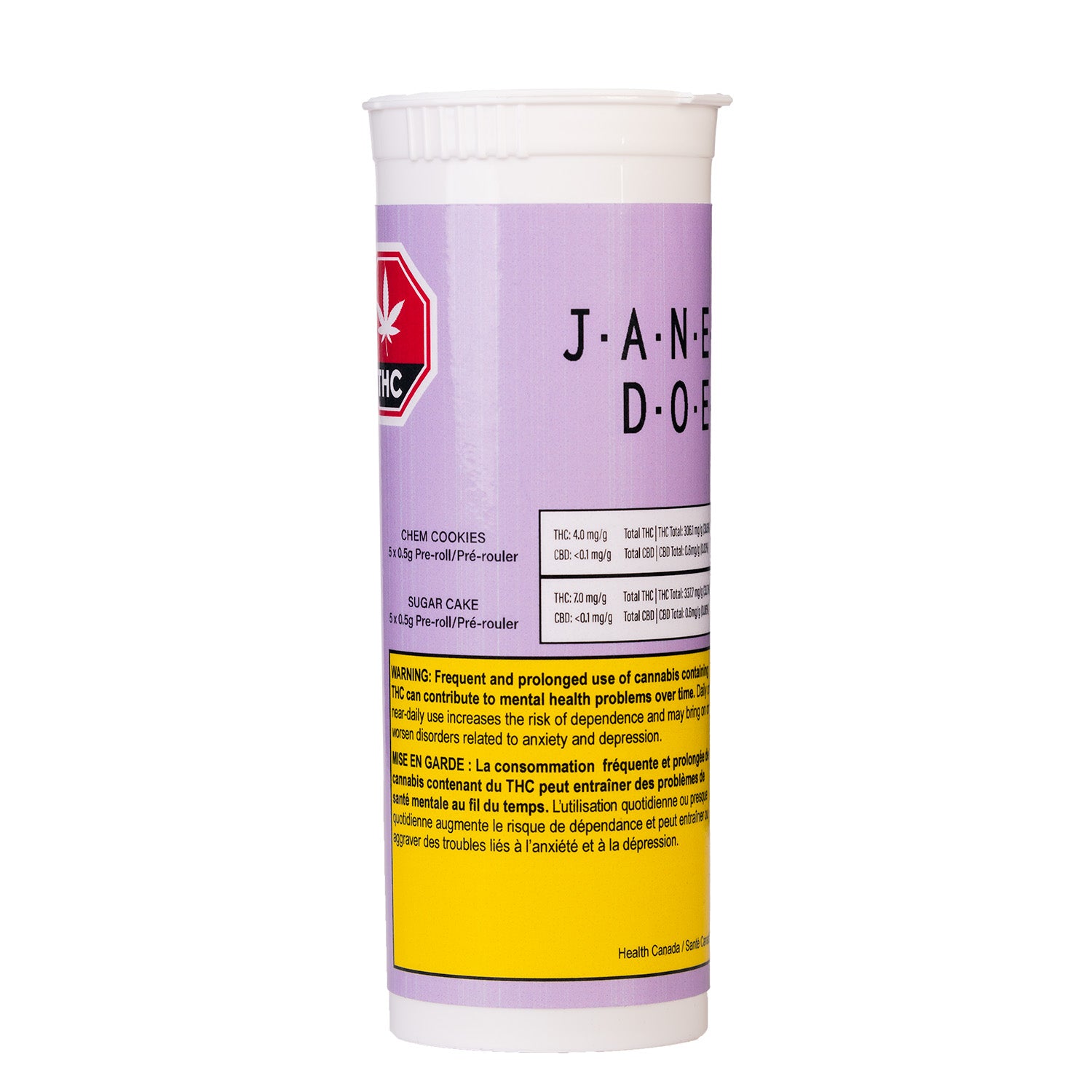 Jane Doe-Chem Cookies&Sugar Cake pre roll