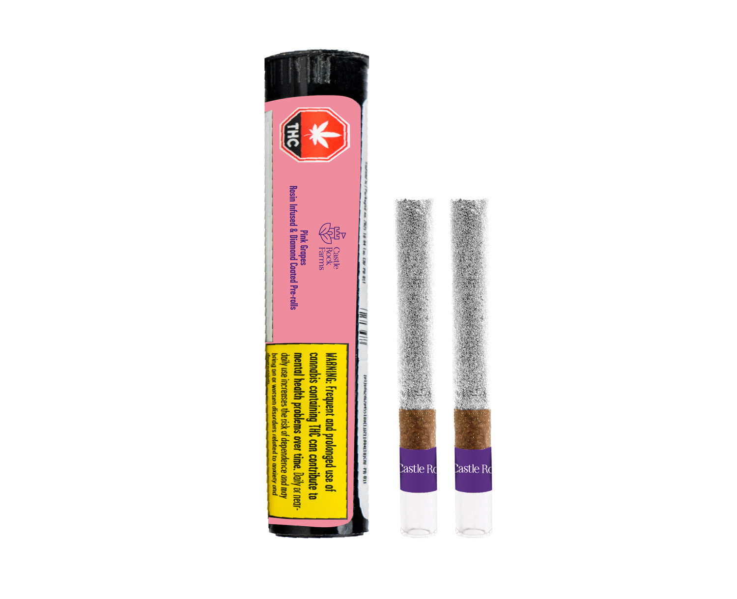 Pink Grapes Live Rosin & Diamond Infused Blunts