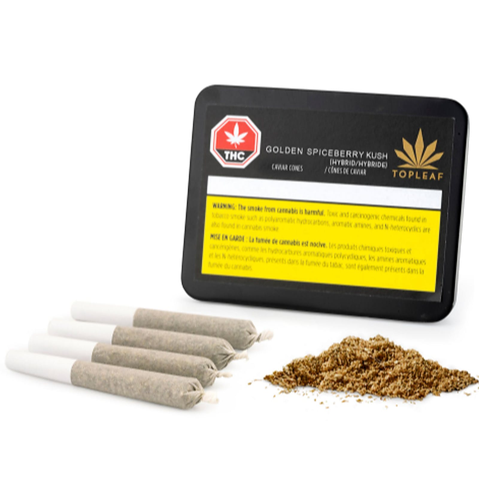 Golden Spiceberry Kush Caviar Cones