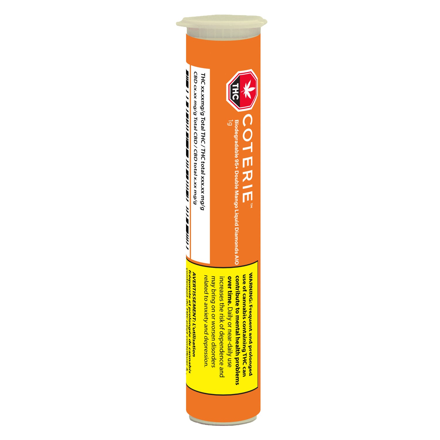 Biodegradable 95+ Double Mango Liquid Diamonds Aio 2