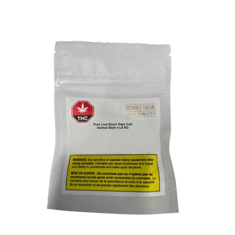 La Kc X Animal Style Live Rosin Vape Cartridge 2