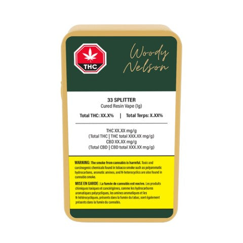 33 Splitter Cured Resin Vape Lto